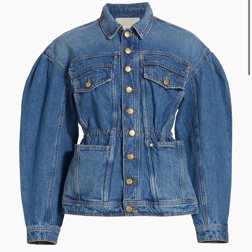 Ulla Johnson

The Odette Elasticized Denim Jacket